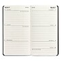2025-2026 Eccolo 7" x 4" Academic Weekly Personal Organizer, Faux Leather Cover, Black (AY26-401D)~#|#~9FC2B262-106E-47C7-922ACFBEC920C083_sc7