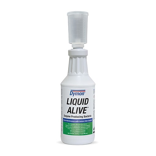 LIQUID ALIVE Odor Digestant Enzyme MultiSurface and Drain Cleaner, 32