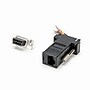 Rocstor Premium DB9 to RJ45 Modular Adapter, Female/Female, Black (Y10A342-B1)~#|#~9FC69994-A006-457E-A2368C3B145539BC_sc7