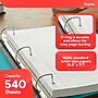 Staples 2" 3-Ring Better Binder, D-Ring, Teal (ST55875-CC)~#|#~9FC6AC1C-EF3C-4158-B9DE0C36786C9FBC_sc7