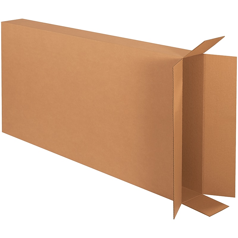 28" x 6" x 52" Shipping Boxes, 32 ECT, 5/Bundle (28652FOL) image 1