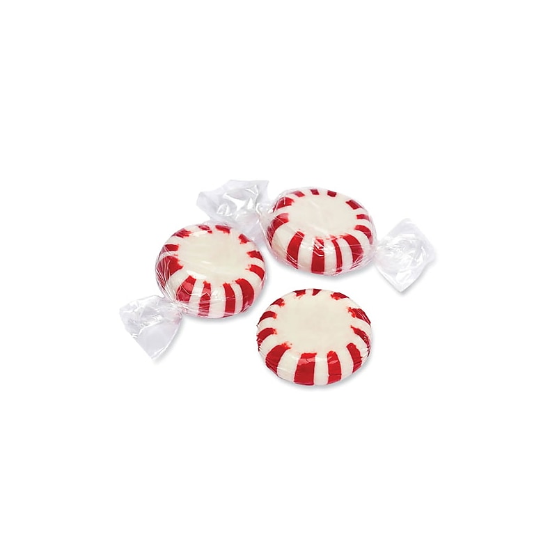 Starlight Peppermints Hard Candy, Starlight Peppermint, Individually Wrapped, 1lb Bag image 1