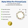 Avery Gold-Blue Border Berries Matte Blank Card, White, 120/Pack (S00-FEF)~#|#~9FD295FD-D4A7-4CC4-BF2402D4BA822A4D_sc7