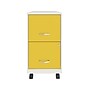 Space Solutions SOHO Smart File 2-Drawer Mobile Vertical File Cabinet, Letter Size, Lockable, Pearl White/Goldfinch (25337)~#|#~9FD3774A-9523-462B-92E4AF7CCFBB48C2_sc7