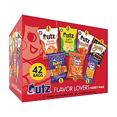 Utz Flavor Lovers Gluten Free Variety Pack, 38.5 oz., 42 Bags