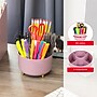 Staples 5-Compartment Rotating Plastic Desk Organizer, Dusty Pink (ST63865)~#|#~9FD94A44-4D50-4ADC-9D41320E11A24D54_sc7