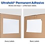 Avery TrueBlock Laser Shipping Labels, 8-1/2" x 11", White, 100 Labels/Box (5165)~#|#~9FE08369-30AB-492A-9A97464FB21040EB_sc7