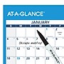 2026 AT-A-GLANCE 48" x 32" Yearly Dry Erase Wall Calendar, Reversible, White/Blue (PM300-28-26)~#|#~9FE7570F-356F-4107-94A4B0F0EDE7F456_sc7