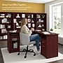 Bush Furniture Cabot L Shaped Desk, Harvest Cherry (WC31430K)~#|#~9FE80788-9E37-426F-BC7F61F457C68053_sc7