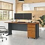 Bush Business Furniture Cubix 72W Desk with Mobile File Cabinet, Natural Cherry/Slate (SRA013NCSU)~#|#~9FEB698E-108B-4F47-8F46B545A458F885_sc7