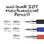 uni-ball 207 Mechanical Pencil, 0.7mm, #2 Medium Lead, Dozen (70126)~#|#~9FEC7BF2-6B39-4061-99532E29F11E2F3E_sc7