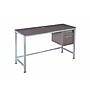 Boss Office Products Simple System 66"W Desk with 1-Pedestal, Driftwood (SGSD032-102)~#|#~9FEE62B8-C021-41CE-943187D18D981C1B_sc7