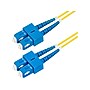 StarTech 3m (9.8ft) SC to SC (UPC) Duplex OS2 Single Mode Fiber Optic Cable, 9/125, Yellow (SMDOS2SCSC3M)~#|#~9FEFFB1C-024D-440F-B84E2D259F44768F_sc7