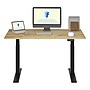 FlexiSpot E7 Commercial 55''W Electric Rectangular Adjustable Standing Desk, Rubber Wood/Black (E7BCOM5528-RW)~#|#~9FFA038D-95B2-4E2E-9FF689A13ED39E22_sc7