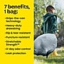 Glad ForceFlex 13 Gallon Drawstring Kitchen Trash Bags, Fresh Clean with Febreze Freshness, Gray, 110 Total Bags (78554)~#|#~9FFD33D0-5EA3-4BCC-AA0FC919D4E6A332_sc7