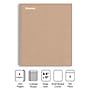 Staples Premium 1-Subject Notebook, 8.5" x 11", College Ruled, 100 Sheets, Brown (TR52121)~#|#~A003F5D5-83DC-4E4E-BFFF4BD37D539330_sc7