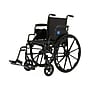 Medline Guardian K4 Lightweight Manual Wheelchair, 18" Seat Width,Desk-Length Arms, Black (K4186N24E)~#|#~A0044598-00E3-4471-9BACC515B9CE0E2C_sc7