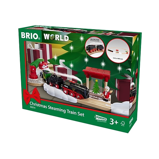 Ravensburger Brio Christmas Steaming Train Set (63601400) | Staples