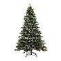 Safavieh 7.5 ft. Pre-Lit Artificial Christmas Tree, 600 Lights, Green (FXP2017A)~#|#~A006F00F-CE0B-4EC4-BB72F271D33E4F7C_sc7