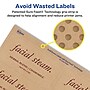 Avery Rectangle Labels, 2" x 3", Kraft Brown, 200 Labels/Pack (94237)~#|#~A007D2E9-A1E3-4363-91BFB946FC5D909D_sc7