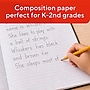 STAPLES Primary Composition Notebook, 7.5” x 9.75”, Primary Ruled, 100 Sheets, Marble Cover~#|#~A007EDDB-8DF1-438A-909583B2E9FBCC86_sc7