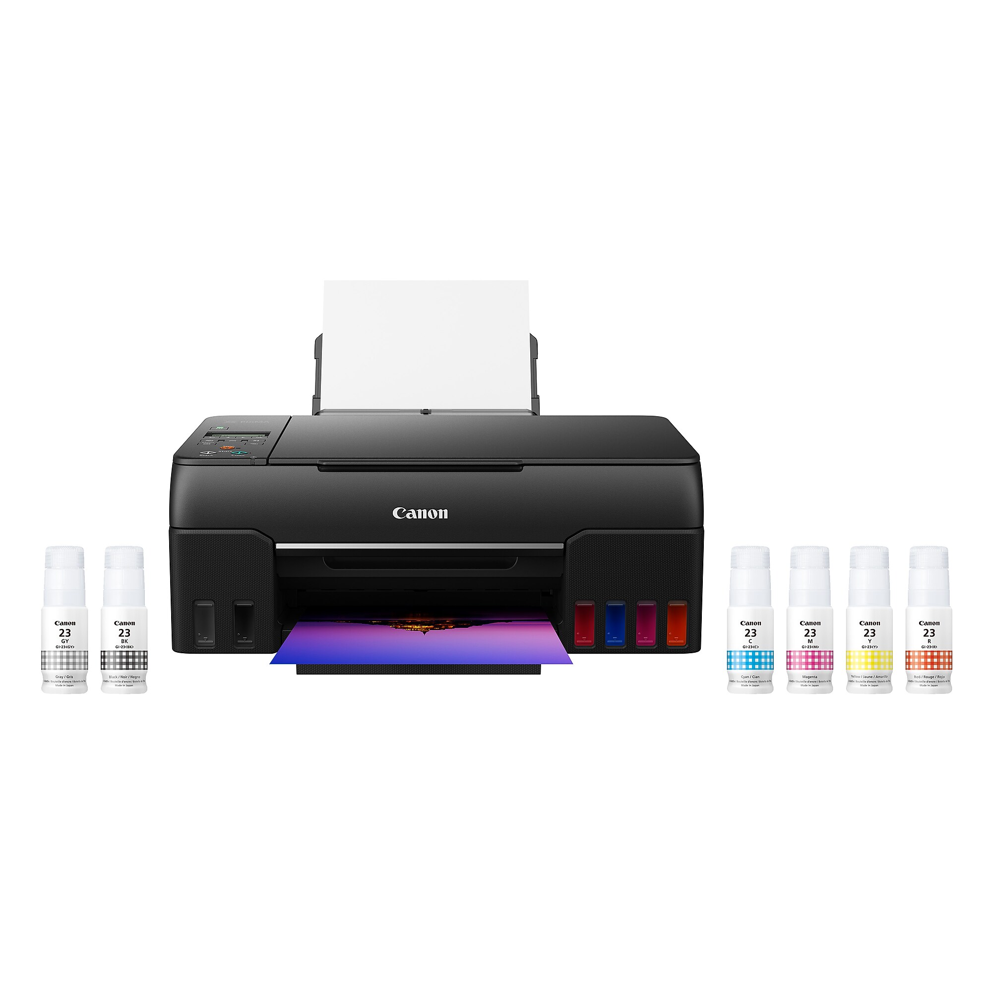 Canon MegaTank PIXMA G620 Wireless Color All-in-One Inkjet Printer, Best for Home Office (4620C002) Sansujyuku sansujyuku.com