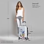 InUSA Fusion 20" Hardside Butterfly Carry-On Suitcase, 4-Wheeled Spinner, TSA Checkpoint Friendly, White (IUAPC00S-FUS)~#|#~A00B0842-997D-490A-A686E31E4B493D8B_sc7
