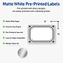 Avery Rectangle Multipurpose Labels, 2" x 3", White, 80/Pack (19479370606)~#|#~A00CD10B-FCF8-4E3A-9CD8E1AFCAE9C526_sc7