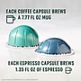 Starbucks Variety Pack Coffee Nespresso Vertuo Capsules, 44/Box (117667)~#|#~A013A24A-1F6E-4FC7-9890BF6FA3FE7250_sc7