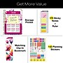 2027 Excello Brands 7.8" x 9" Weekly & Monthly Standard Planner, Paperboard Cover, Rainbow Floral (FSHN-CY27-79-53)~#|#~A019780B-84C7-4747-B9384638C2E38427_sc7
