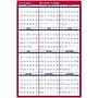 2026 AT-A-GLANCE 36" x 24" Yearly Wall Calendar, Reversible, White/Red (PM212-28-26)~#|#~A01BC128-A408-458D-940545FC42CEF97A_sc7