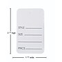 Nahanco 2 7/8" Suggested Retail Price Tag, White, 1000/Carton (T4)~#|#~A01C29A4-B841-4595-86619487FA301FC5_sc7