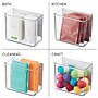 iDESIGN Magnetic Plastic Storage Bin, 5" x 3"x 6", Clear, 2/Pack (28039M2)~#|#~A01D5AB0-5317-4B72-8D02C61253814947_sc7