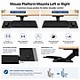 Uncaged Ergonomics Under Desk Keyboard Tray, Black (KT1)~#|#~A02A1A5C-5FCB-4D0B-A24C95E4858D4A35_sc7