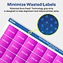 Avery Laser/Inkjet Square Multipurpose Labels, 3/4" x 3/4", Clear, 4000/Box (94102)~#|#~A02ADD39-35D3-4A06-85675F9624904E51_sc7