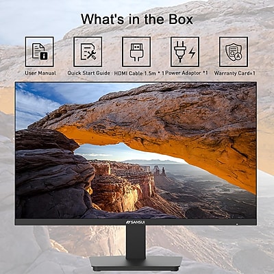 Sansui 24" FHD 120Hz LED Adaptive-Sync Monitor - Thumbnail 2