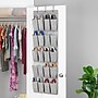 Whitmor 20-Pocket Over-the-Door Shoe Rack, Gray (5455-10-CTF)~#|#~A03456FF-D709-45E4-90BC9FA432790CB7_sc7