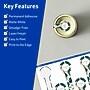 Avery TrueBlock Laser/Inkjet Decorative Edge Multipurpose Labels, 1.5" x 4", White, 80/Pack (94116)~#|#~A0351B11-7CC3-45CE-866DBB41368AB5CB_sc7