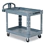 Rubbermaid Commercial BRUTE 2-Shelf Foam Mobile Utility Cart with Casters, Gray (RCP2192464)~#|#~A0394F33-9E2B-4D04-9FA9C0B946C1FA34_sc7