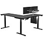 VersaDesk PowerLift 60"W Electric L-Shaped Adjustable Standing Desk, Black (PLLSD6060-BB-APP)~#|#~A040AA16-B12D-48E8-A6FD587D758466A8_sc7