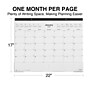 2024 Staples 22" x 17" Desk Pad Calendar, Unlined, Black/White (ST58448-24)~#|#~A043EED4-4D83-4638-BBC23FC9F3F71B72_sc7