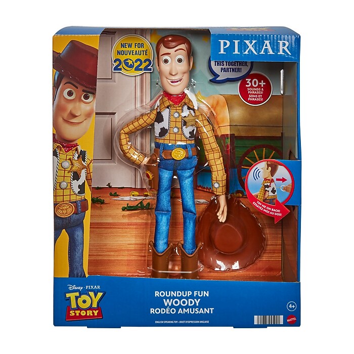 Mattel Disney Pixar Toy Story Roundup Fun Woody, 2/Pack