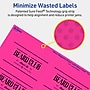 Avery Laser/Inkjet Rectangle Multipurpose Labels, 2" x 3", Neon Magenta, 320/Pack (94237)~#|#~A046FB95-C31D-4CC0-969784AF2ADE23B8_sc7