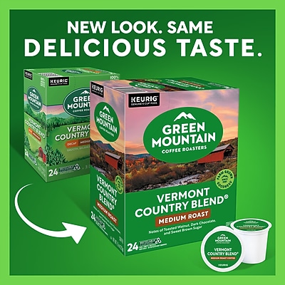 Green Mountain Vermont Country Blend Coffee Keurig K-Cup Pods, Medium Roast, 96/Carton (GMT6602CT) Sansujyuku sansujyuku.com