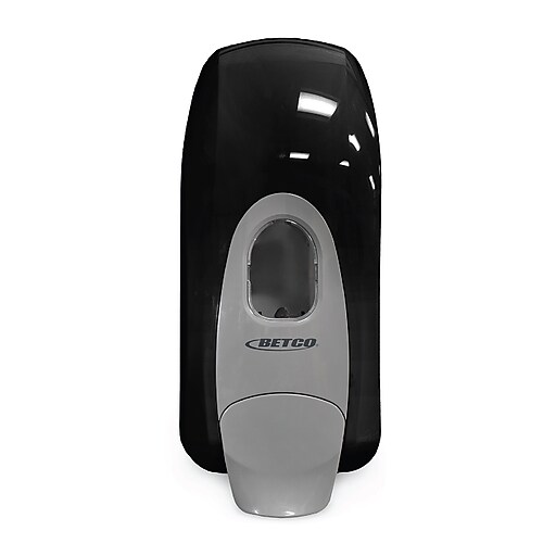 Betco Clario Manual Lotion Soap and Hand Sanitizer Gel Dispenser, 1000mL., Black (9182000) Staples