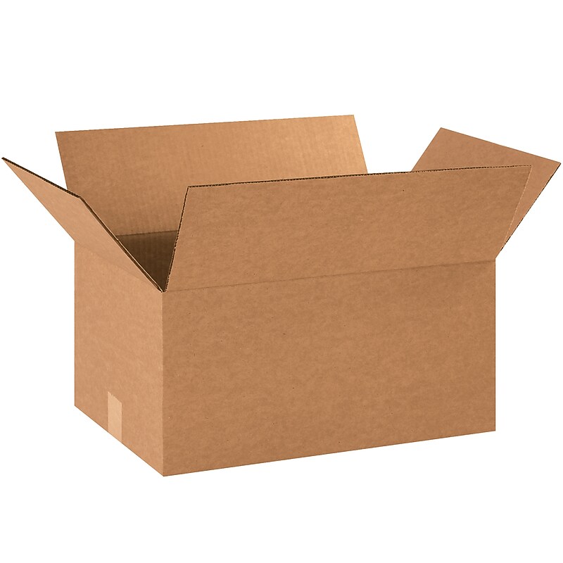 18" x 12" x 9" Shipping Boxes, 32 ECT, 25/Bundle (18129) image 1