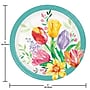 Creative Converting Beautiful Blooms Paper Plates and Napkins Kit, Serves 16 (DTC9200E2G)~#|#~A0568700-8FDD-4ED8-8689C100E91E47B6_sc7