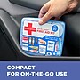 Johnson & Johnson Red Cross Travel Ready Portable Emergency First Aid Kit, 80 Pieces (JOJ202068)~#|#~A0570882-F604-4A33-91E1E7126B2E6BA6_sc7