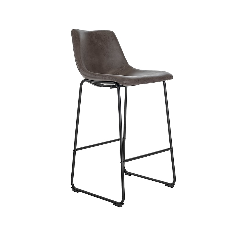 Finch Jackson Bar Stool, Brown, 2/Set (CHR10028A) image 1