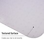 Mind Reader Carpet Chair Mat with Lip, 36" x 48'', Low-Pile, Clear (OFFCMAT-CLR)~#|#~A05B800F-BE58-4B18-A6AFC92CE1C405AA_sc7